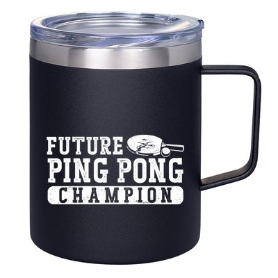 Ping Pong Table Tennis Future Ping Pong Champion 12oz Stainless Steel Coffee Mug