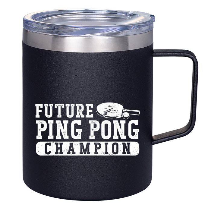 Ping Pong Table Tennis Future Ping Pong Champion 12oz Stainless Steel Coffee Mug