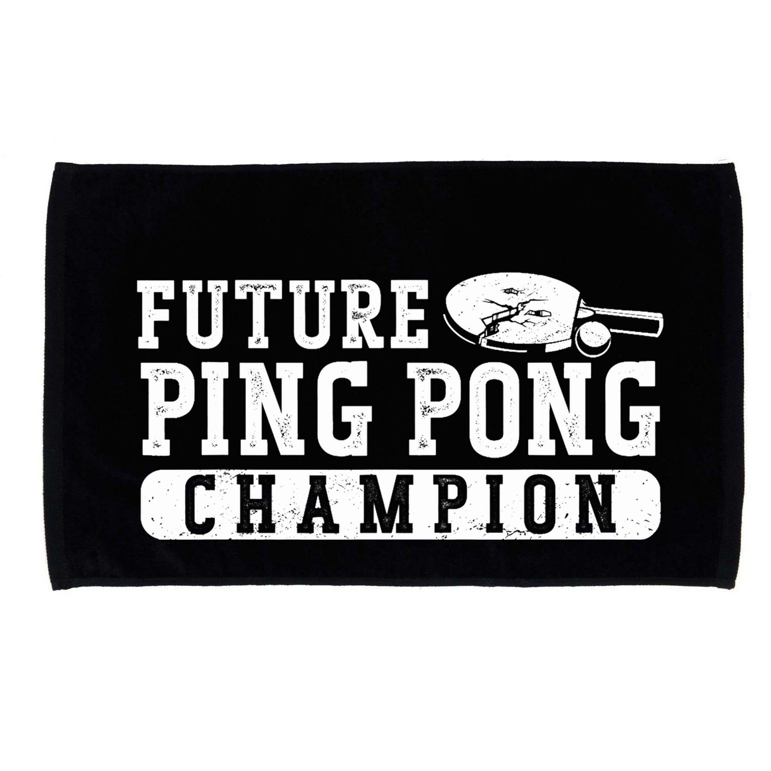 Ping Pong Table Tennis Future Ping Pong Champion Microfiber Hand Towel