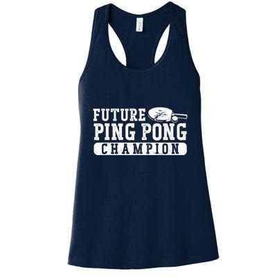 Ping Pong Table Tennis Future Ping Pong Champion Womens Tank Top