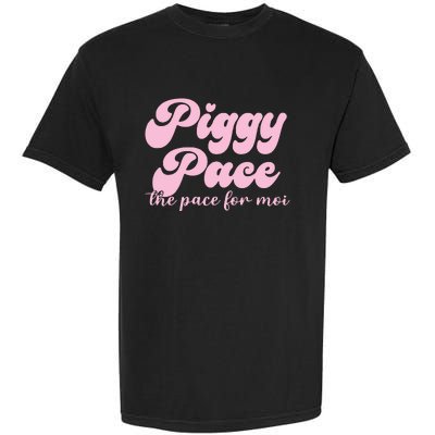 Piggy Pace The Pace For Moi Miss Piggy Inspired Race Garment-Dyed Heavyweight T-Shirt