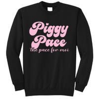 Piggy Pace The Pace For Moi Miss Piggy Inspired Race Sweatshirt