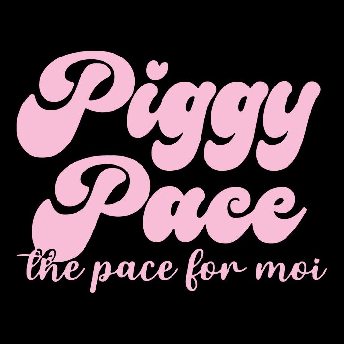 Piggy Pace The Pace For Moi Miss Piggy Inspired Race Drawstring Bag
