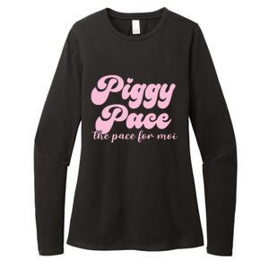 Piggy Pace The Pace For Moi Miss Piggy Inspired Race Womens CVC Long Sleeve Shirt