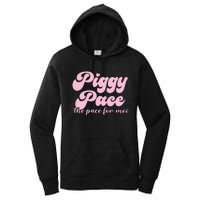 Piggy Pace The Pace For Moi Miss Piggy Inspired Race Women's Pullover Hoodie