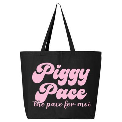 Piggy Pace The Pace For Moi Miss Piggy Inspired Race 25L Jumbo Tote