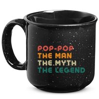 Pop Pop The Man The Myth The Legend 15oz Campfire Ceramic Mug