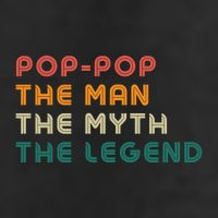 Pop Pop The Man The Myth The Legend Premium Pullover Hoodie