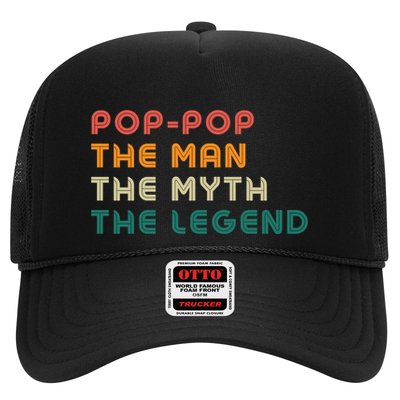 Pop Pop The Man The Myth The Legend Trucker Hat