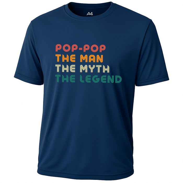 Pop Pop The Man The Myth The Legend Performance Shirt