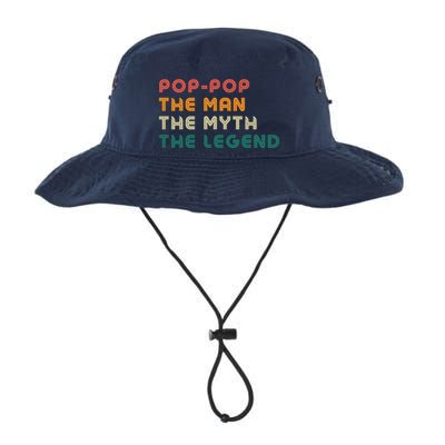 Pop Pop The Man The Myth The Legend Bucket Hat