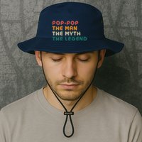Pop Pop The Man The Myth The Legend Bucket Hat