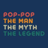Pop Pop The Man The Myth The Legend Drawstring Bag
