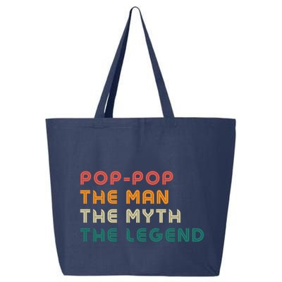 Pop Pop The Man The Myth The Legend 25L Jumbo Tote