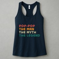 Pop Pop The Man The Myth The Legend Womens Tank Top