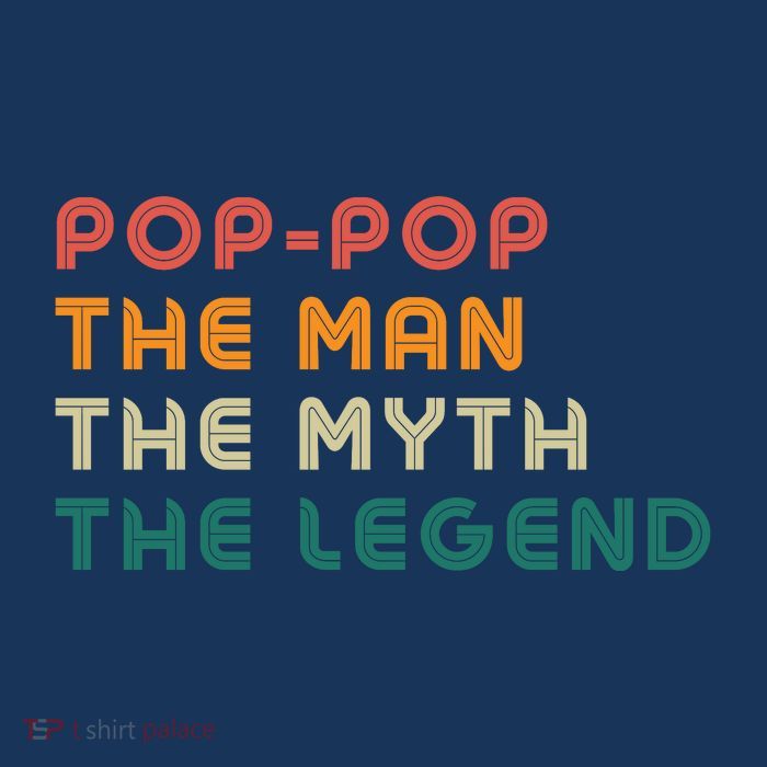 Pop Pop The Man The Myth The Legend Toddler Hoodie