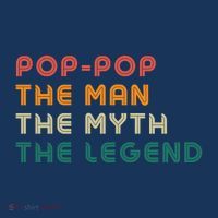 Pop Pop The Man The Myth The Legend Women's V-Neck T-Shirt
