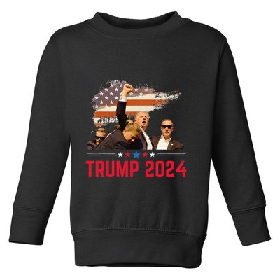 Presidential Portraits Trump More Jobs Obama No Jobs Bush Toddler Sweatshirt