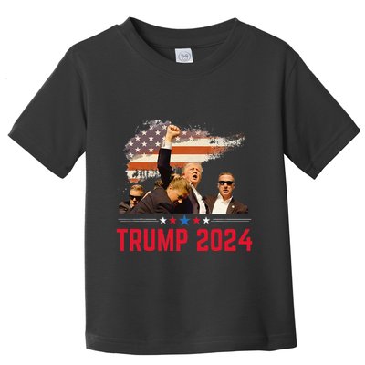 Presidential Portraits Trump More Jobs Obama No Jobs Bush Toddler T-Shirt