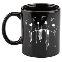 Poker Player Texas HoldEm Night Tournament Poker 11oz C Handle Ceramic Mug