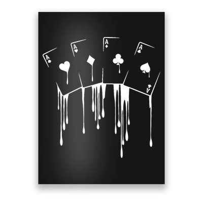 Poker Player Texas HoldEm Night Tournament Poker Poster