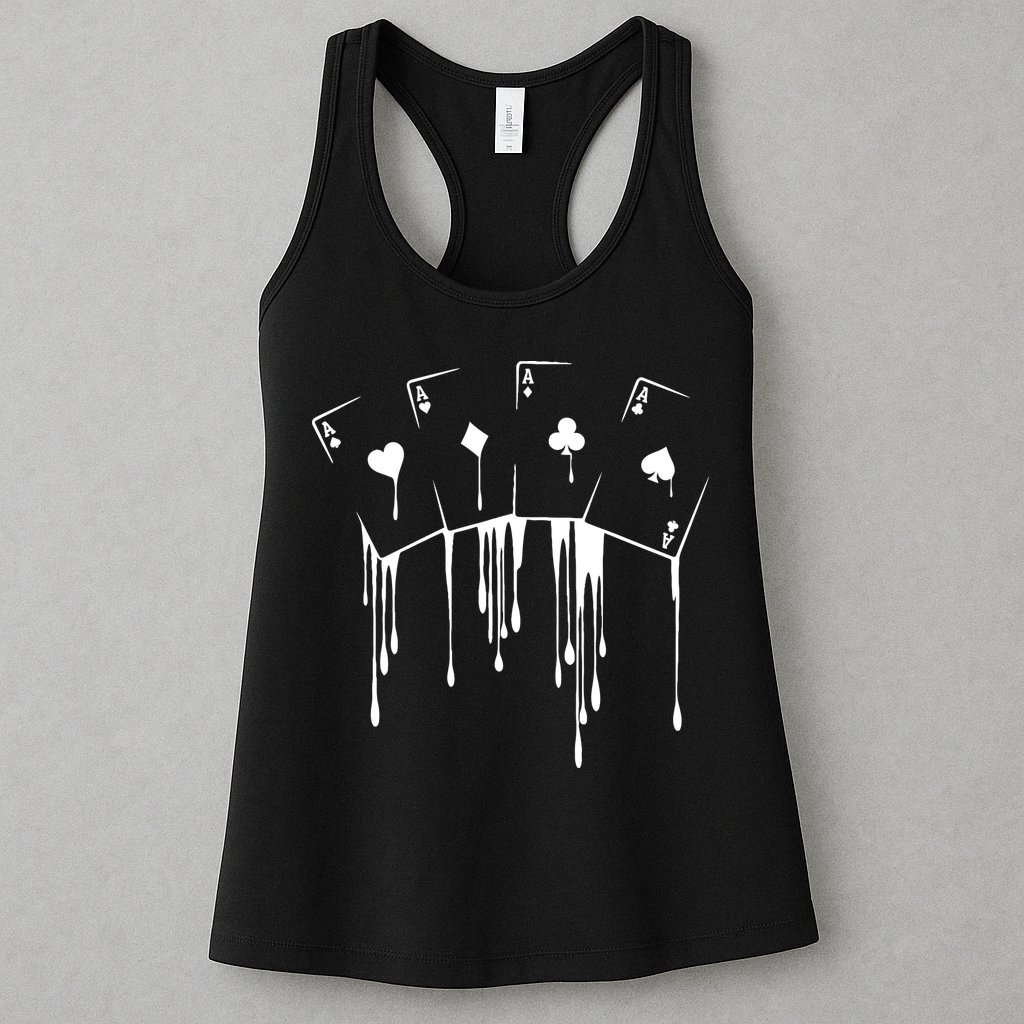 Poker Player Texas HoldEm Night Tournament Poker Womens Tank Top