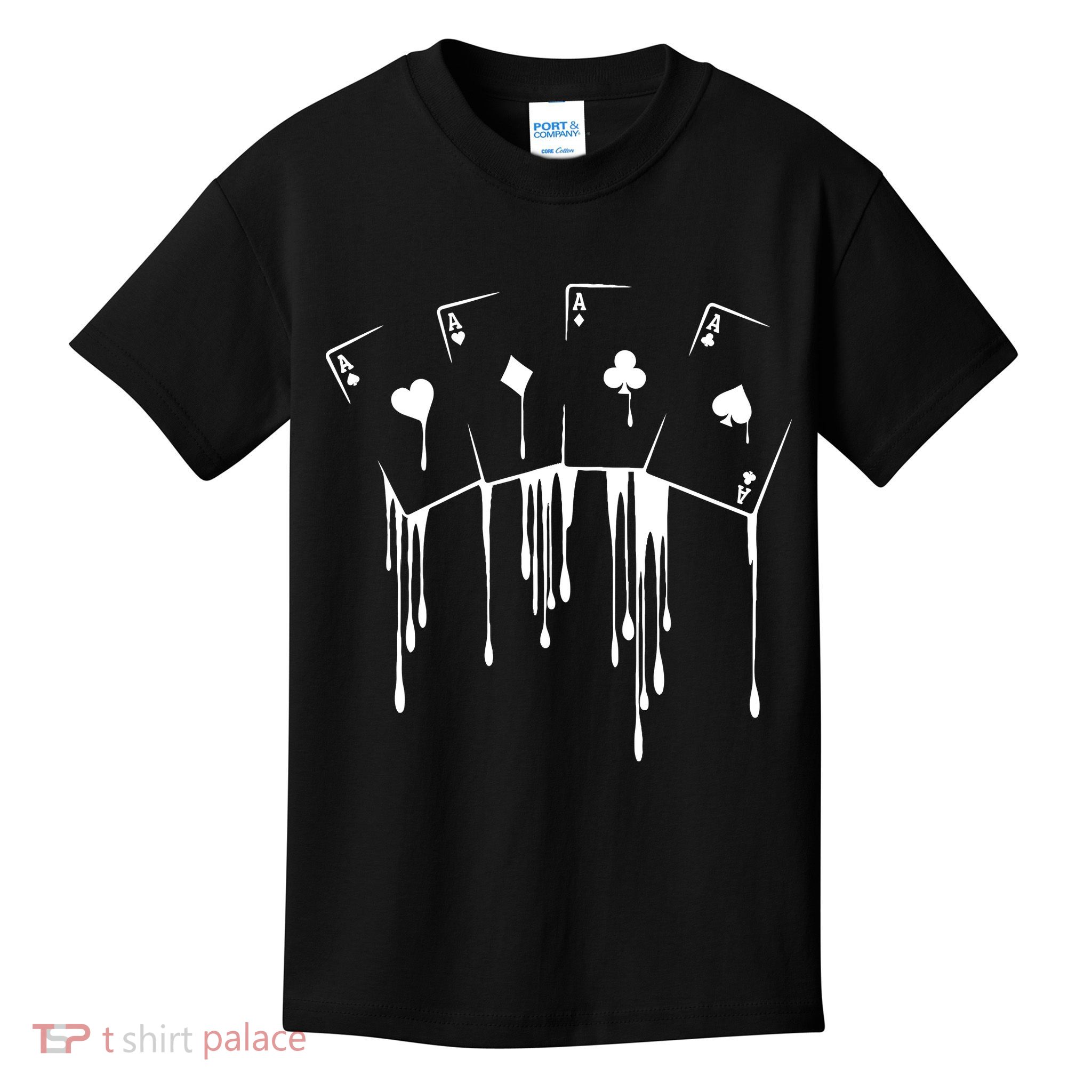 Poker Player Texas HoldEm Night Tournament Poker Kids T-Shirt