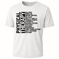 PT Physical Therapist Exercise Physical Therapy Cooling Performance Crew T-Shirt