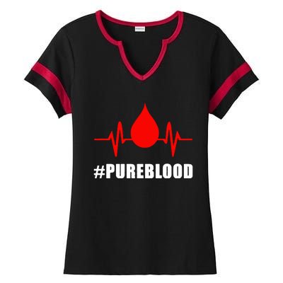 #Pureblood Ladies Halftime Notch Neck Tee