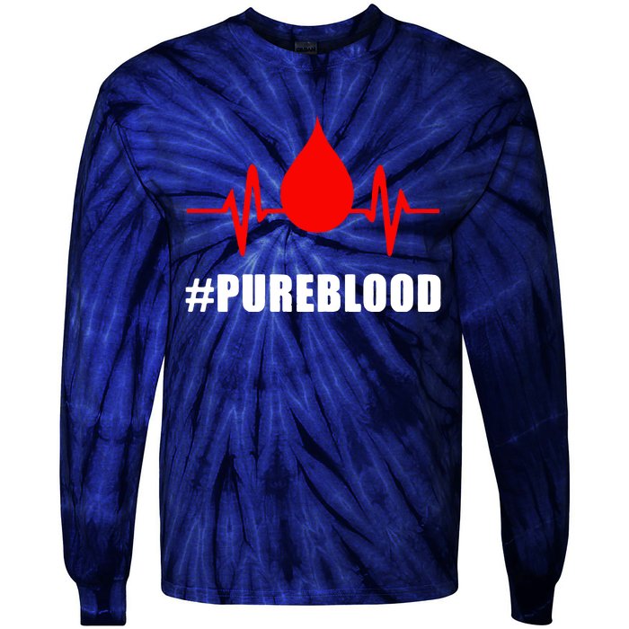 #Pureblood Tie-Dye Long Sleeve Shirt