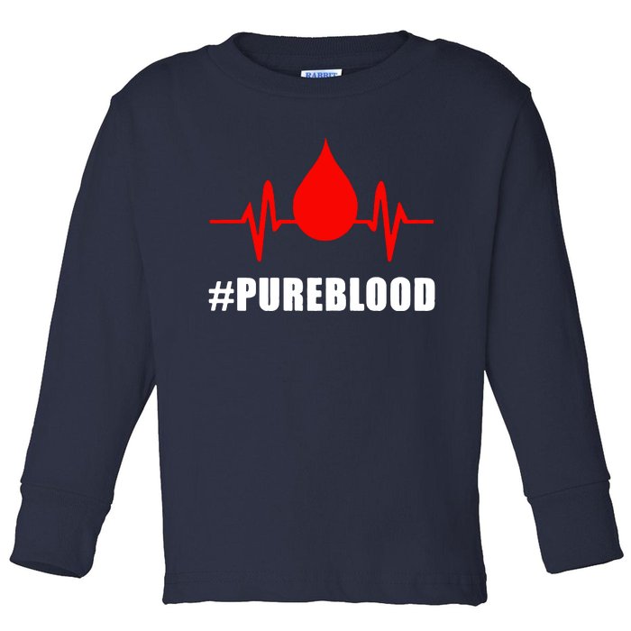 #Pureblood Toddler Long Sleeve Shirt