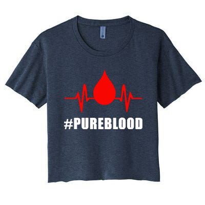 #Pureblood Women's Crop Top Tee