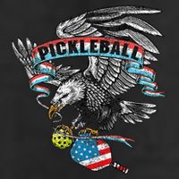 Pickleball Player Usa American Flag Eagle Vintage Graphic Hat