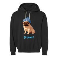 Pugwif Garment-Dyed Fleece Hoodie