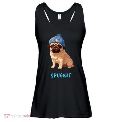 Pugwif Ladies Essential Flowy Tank
