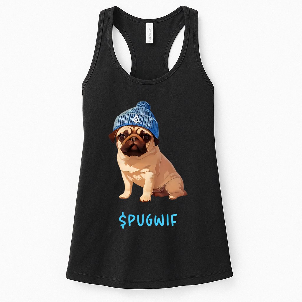 Pugwif Womens Tank Top