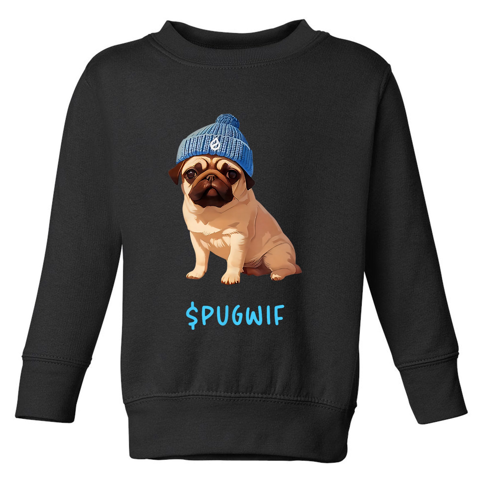 Pugwif Toddler Sweatshirt