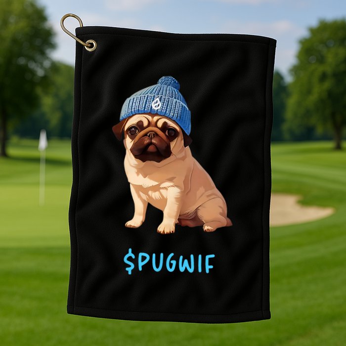 Pugwif Golf Towel