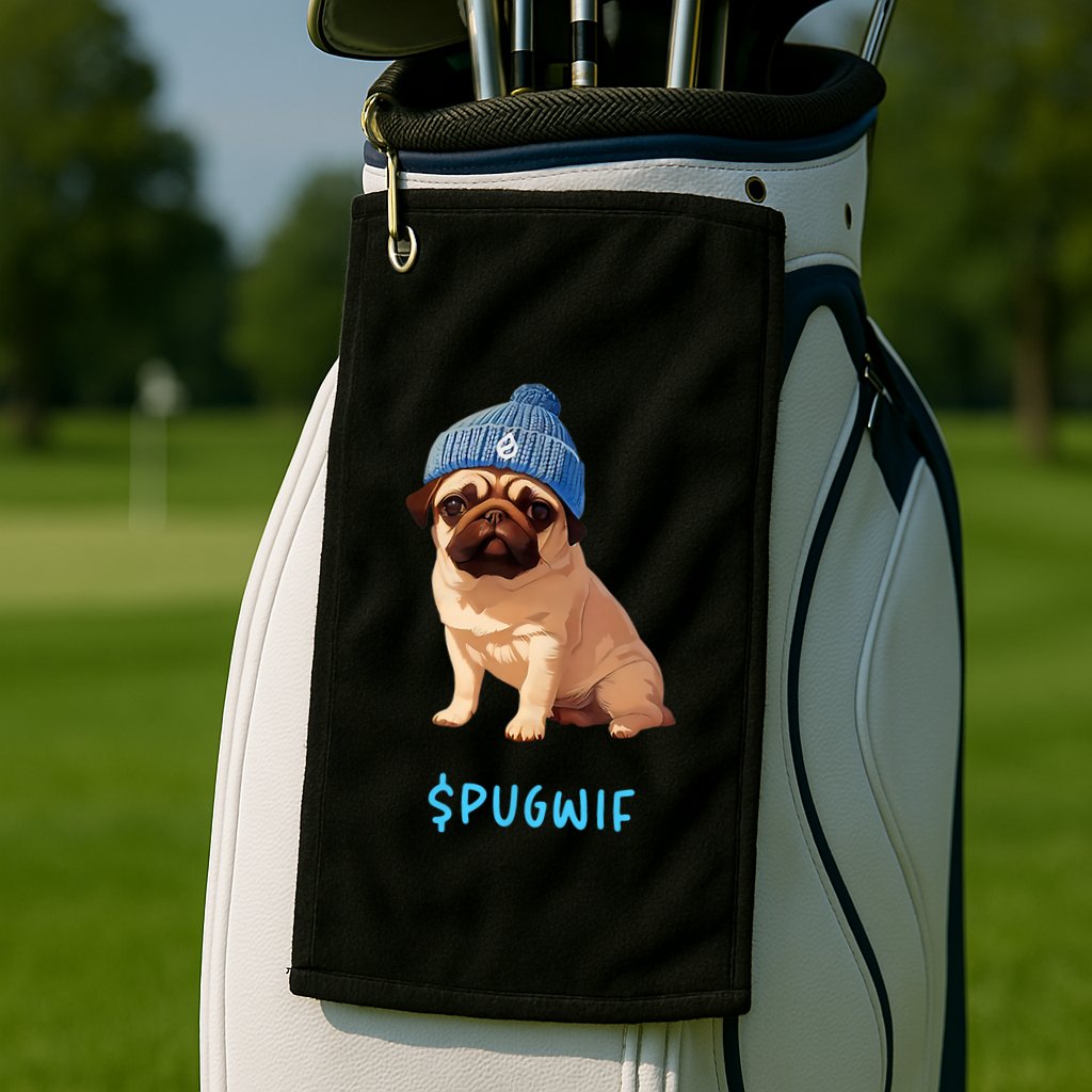 Pugwif Golf Towel