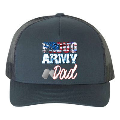 Proud Patriotic Usa Army Dad Usa Flag Military Fathers Day Cute Gift Yupoong Adult 5-Panel Trucker Hat