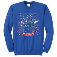 Plane Pilot Ugly Christmas Airplane Operator Aviator Gift Sweatshirt