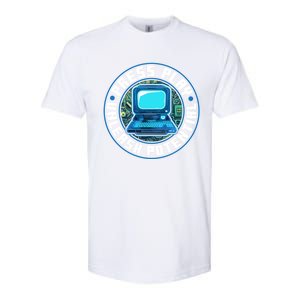 Press Play Unleash Potential Quote Computer Gaming Lovers Cool Gift Softstyle CVC T-Shirt