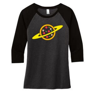 Pizza Planet Uniform Women's Tri-Blend 3/4-Sleeve Raglan Shirt