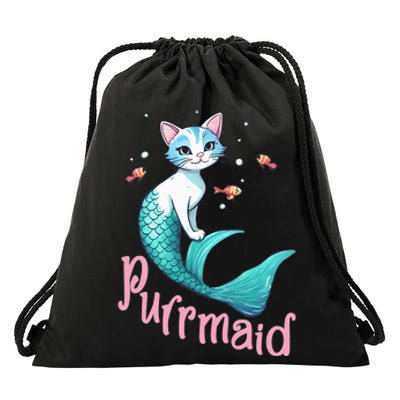 PURRMAID Drawstring Bag