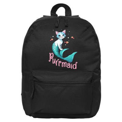 PURRMAID 16 in Basic Backpack