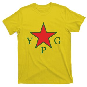 Peoples Protection Unit Flag YPG Rojava T-Shirt