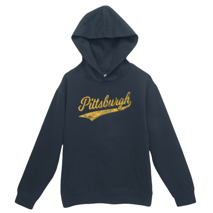 Pittsburgh Pennsylvania Varsity Script Sports Jersey Style Urban Pullover Hoodie