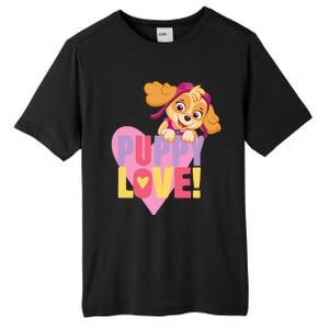 Paw Patrol Valentine's Day Puppy Love With Skye Tall Fusion ChromaSoft Performance T-Shirt