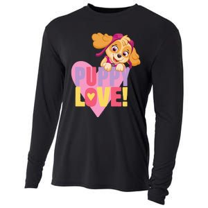 Paw Patrol Valentine's Day Puppy Love With Skye Cooling Performance Long Sleeve Crew