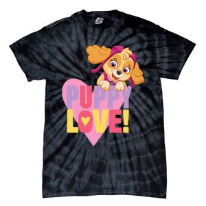 Paw Patrol Valentine's Day Puppy Love With Skye Tie-Dye T-Shirt